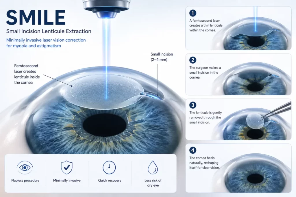 SMILE vision correction procedure-Corrective Eye Surgery 2