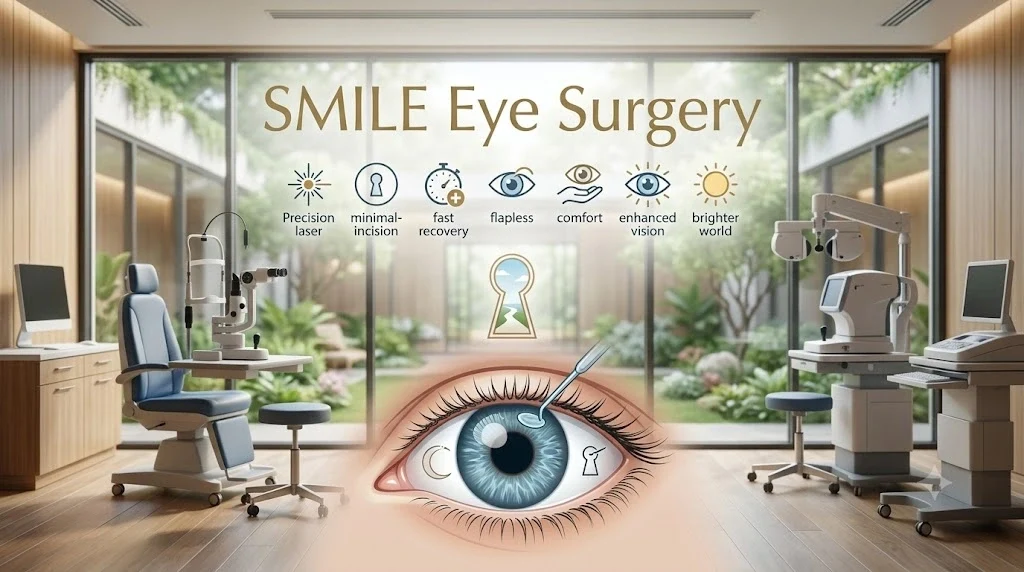 SMILE Eye surgery overview.