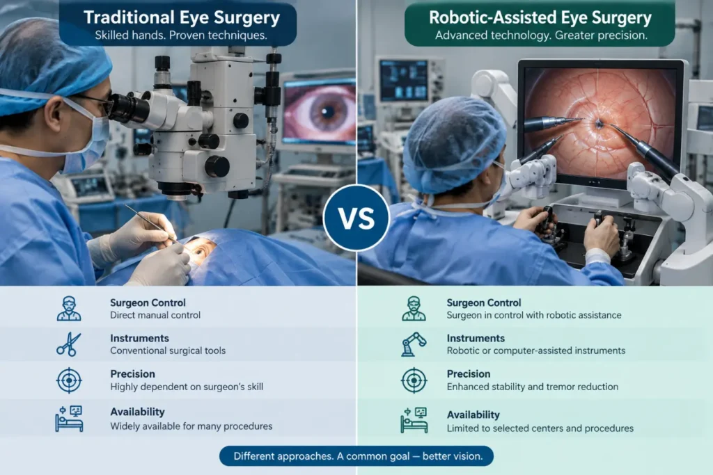 Traditional vs Robotic Eye Surgery-Robotic Eye Surgery 2