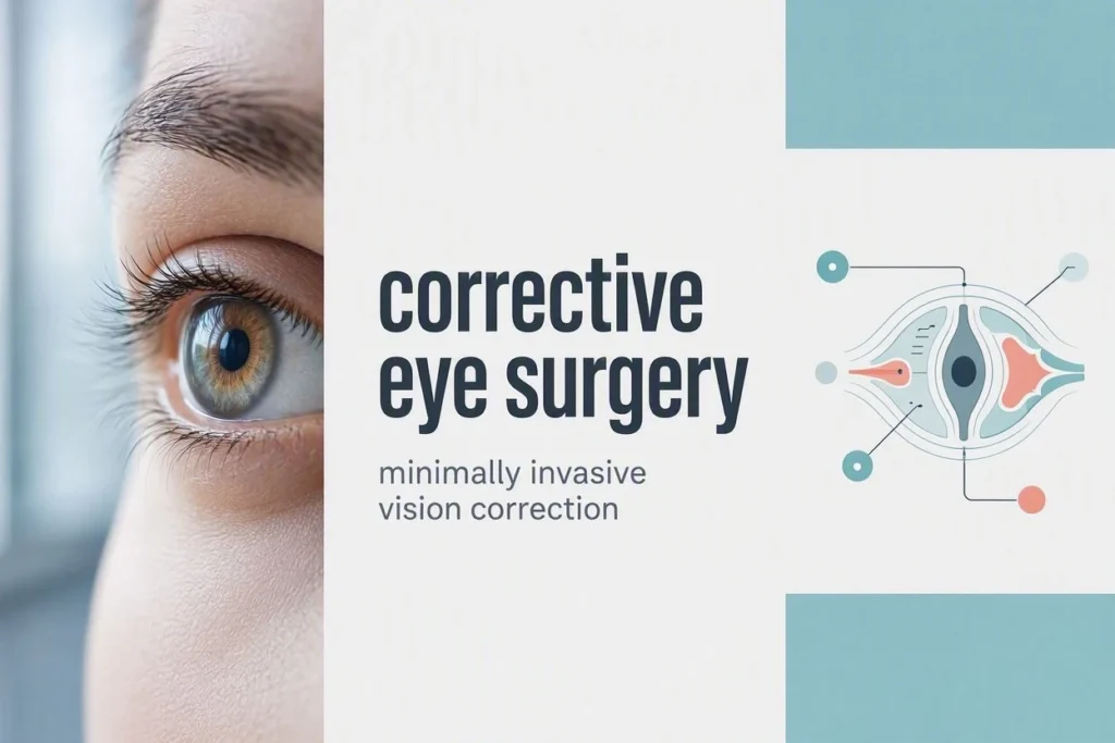 science of corrective eye surgery for improved vision.