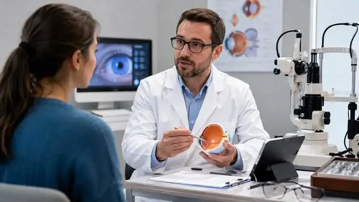 learn questions to ask before eye surgery in a clinic.