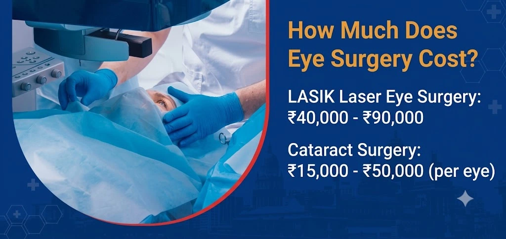 Navigating the question: how much does eye surgery cost in India?